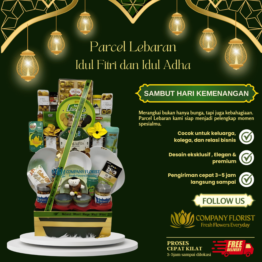 Parcel Snack Lebaran untuk Keluarga & Kerabat Terdekat